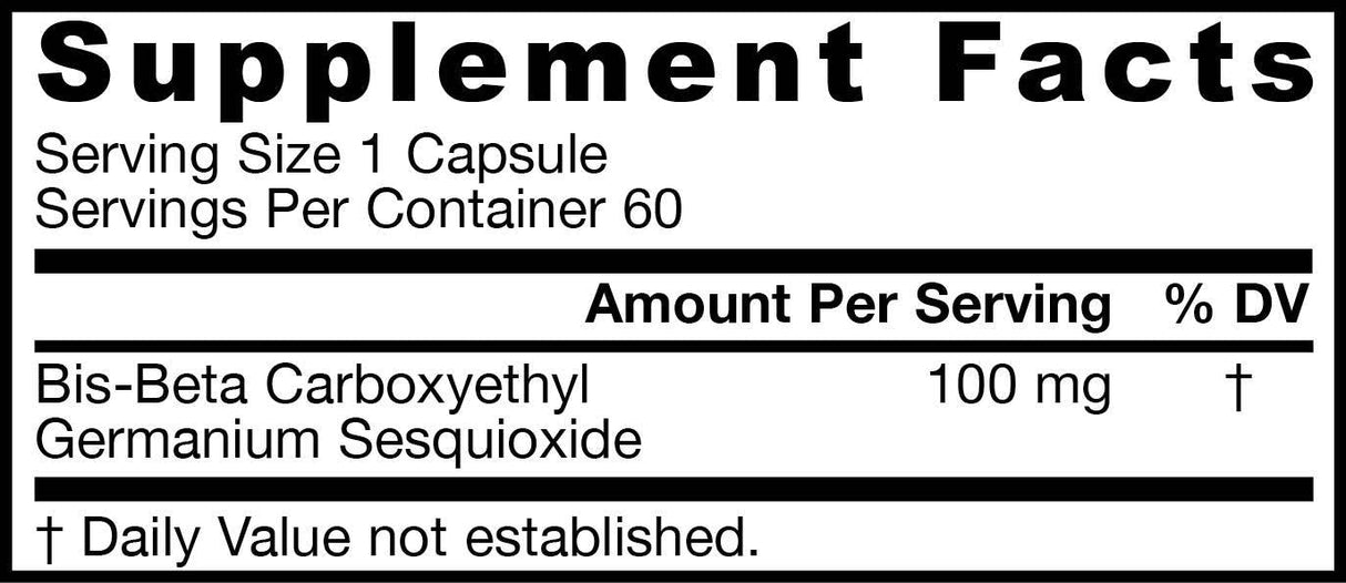 Germanio GE-132 100 mg 60 capsule