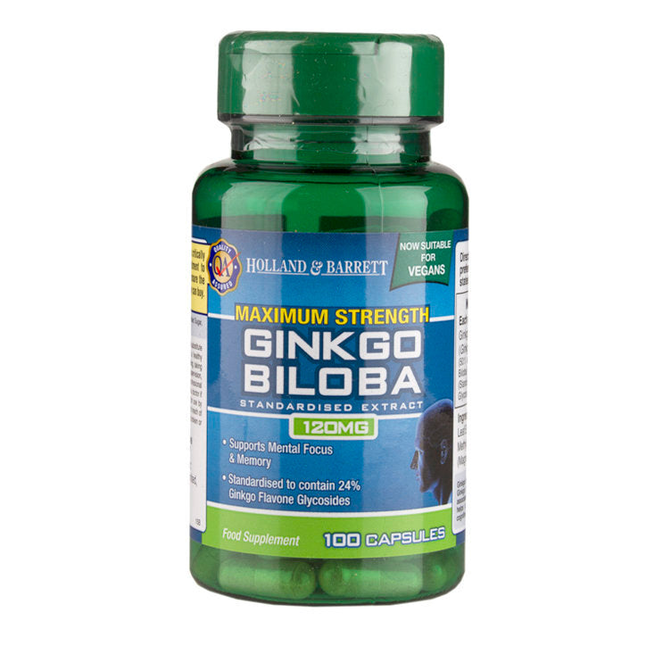 Ginkgo Biloba massima potenza (Ginkgo Biloba) 120 mg 100 capsule OLANDA & BARRETT