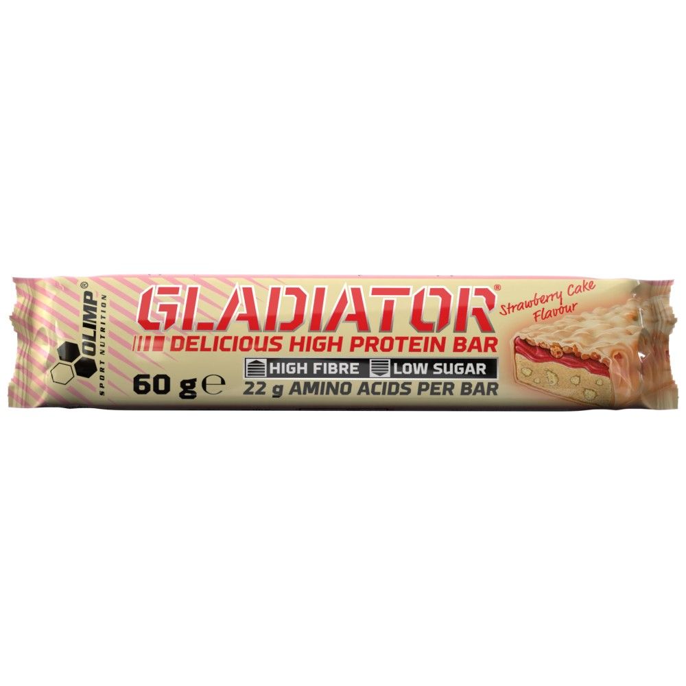 Barra gladiatore/alta proteina - 60 grammi