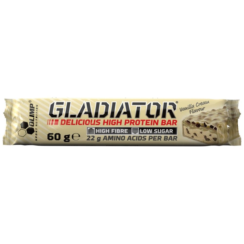 Barra gladiatore/alta proteina - 60 grammi