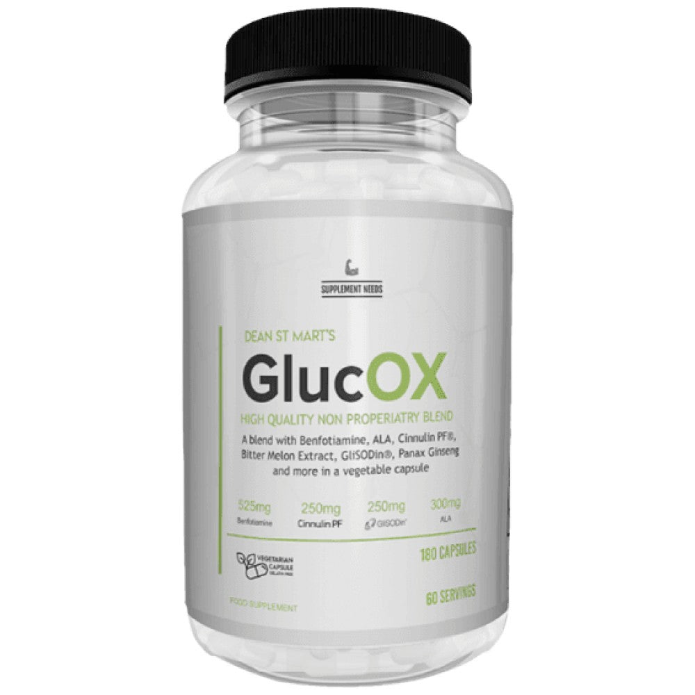 GlucOX | Formula per lo smaltimento del glucosio 180 capsule