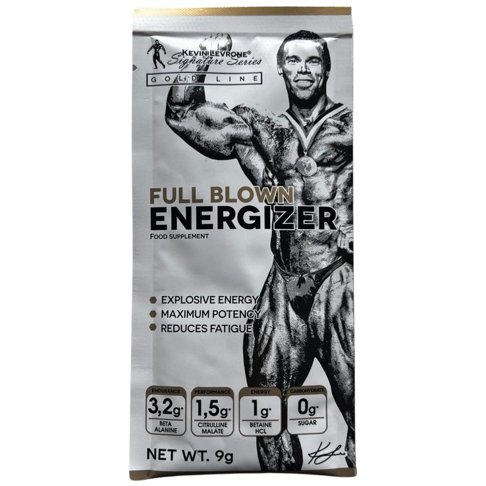 Linea Gold/Pre-allenamento energizzante completo/Campione da 9 grammi