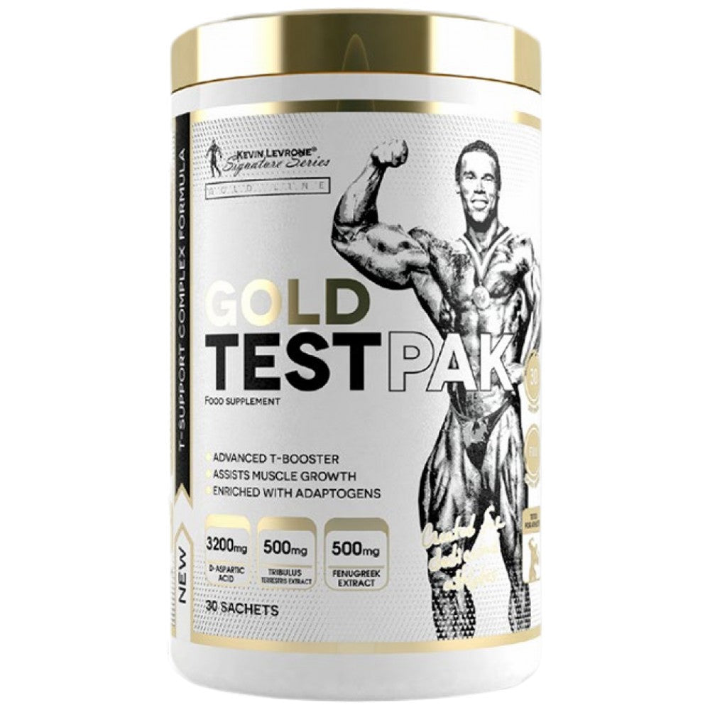 Gold Test Pak | con DAA, fieno greco & Tribulus - 30 bustine