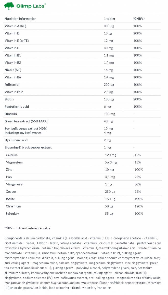 Gold Vit per donne - 30 compresse