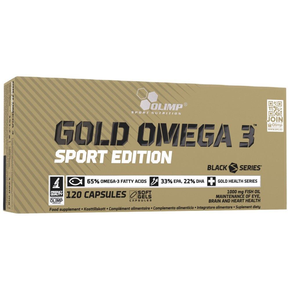 Omega 3 Gold Sport Edition - 120 capsule in gel