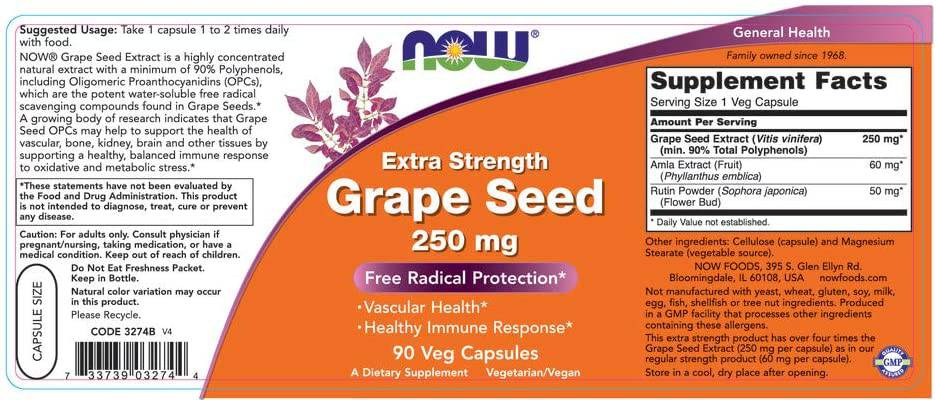 Semi d'uva 250 mg/Forza extra - 90 capsule