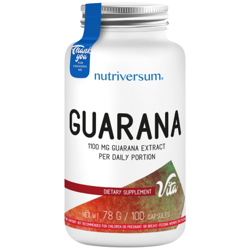 Estratto di Guaranà 550 mg 100 capsule