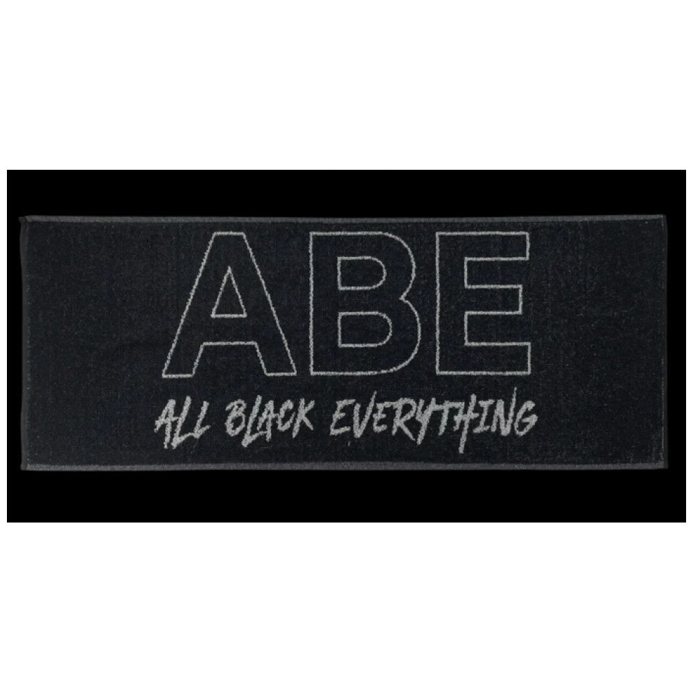 Asciugamano da palestra ABE ALL Nero 1 Metro