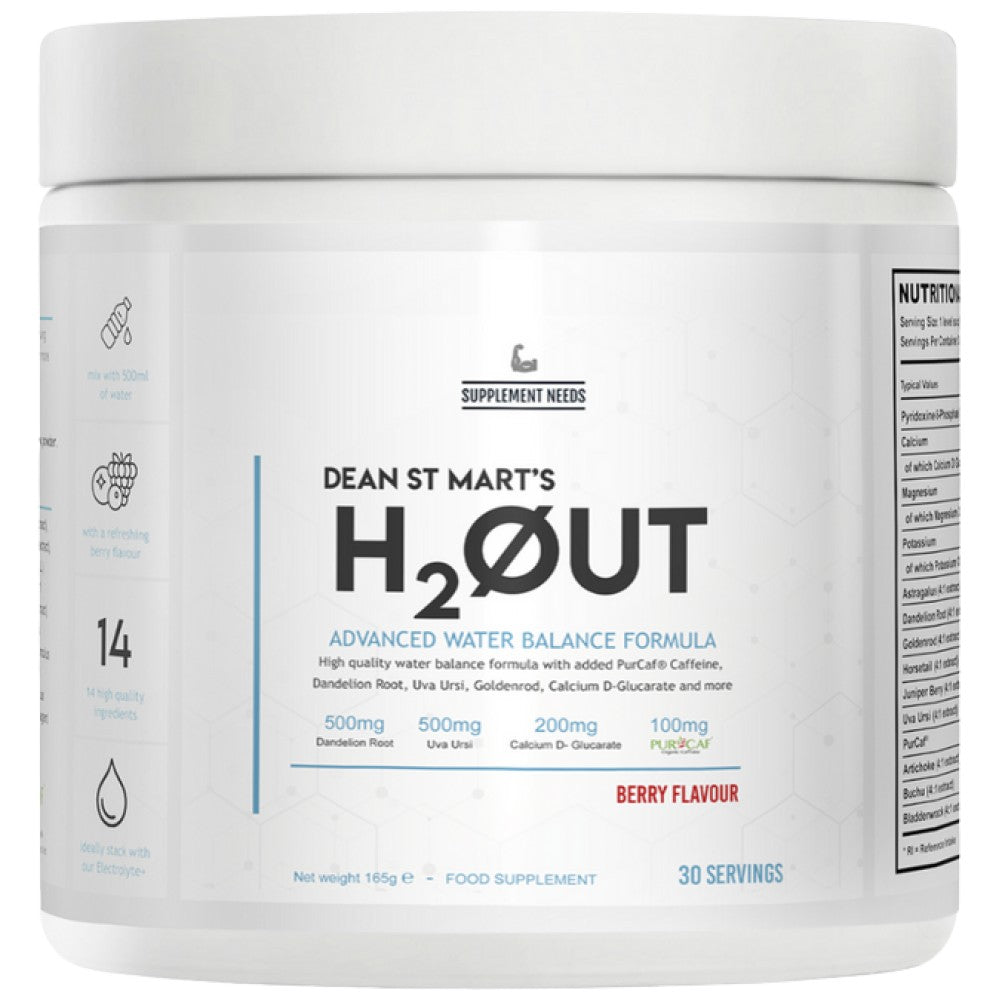 H2OUT | Formula per il bilanciamento dell'acqua - 165 grammi