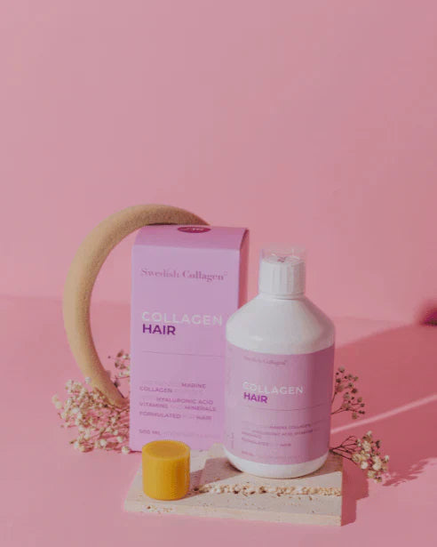 Capelli al collagene di pesce con coenzima Q10 /500 ml, 33 dosi/
