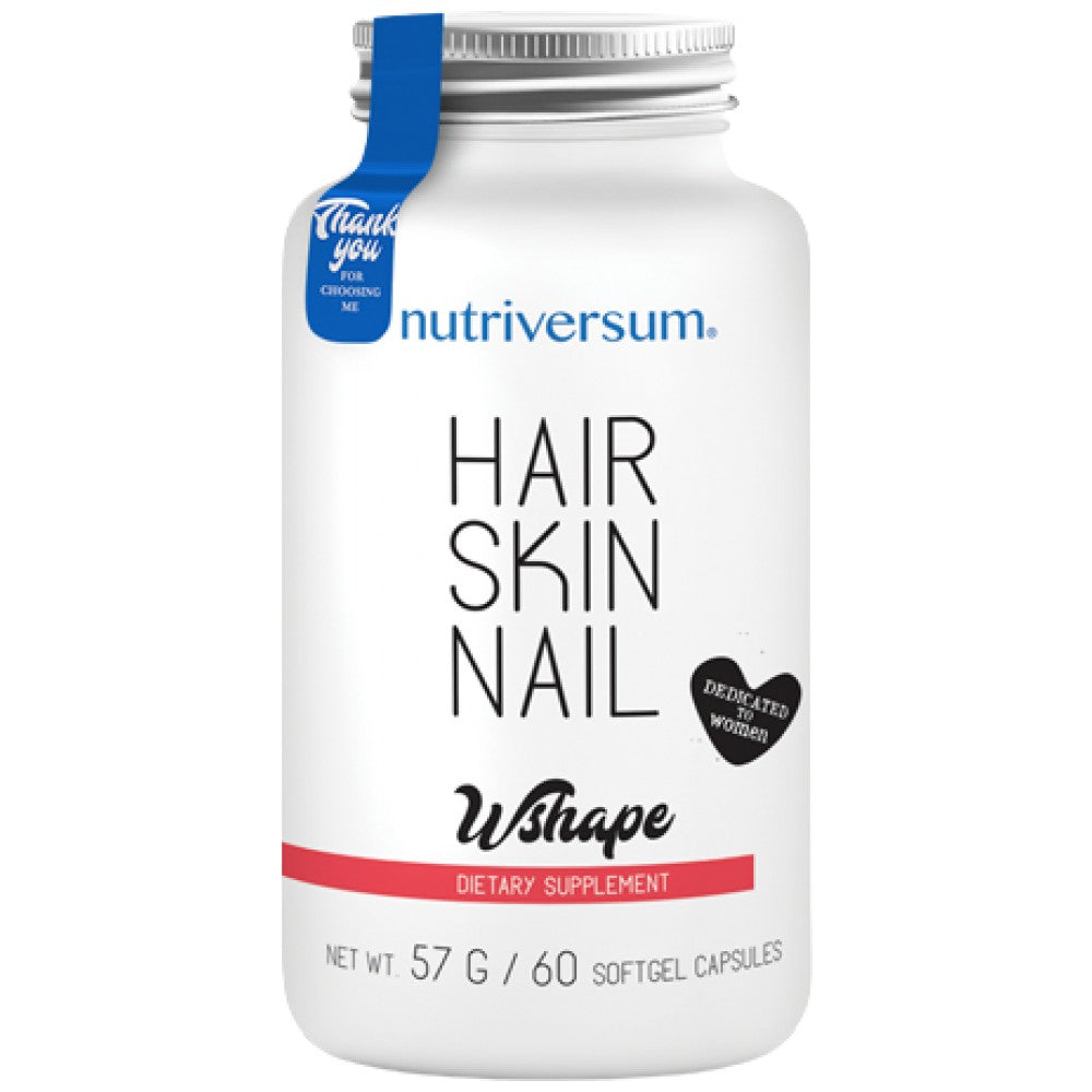 Capelli Pelle Unghia | Dedicato alle Donne - 60 Capsule Gel