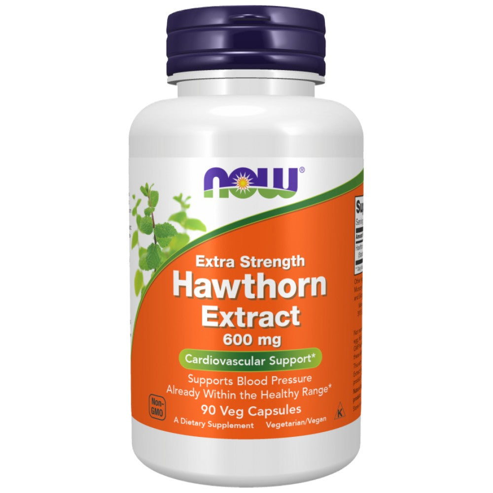 Estratto di biancospino 600 mg | Forza extra - 90 capsule