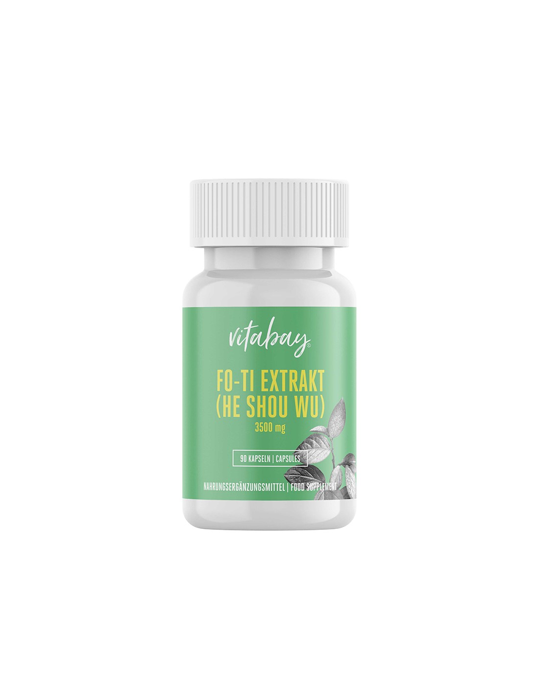 Adattogeno - Estratto Fo-Ti (He Shou Wu), 3500 mg x 90 capsule