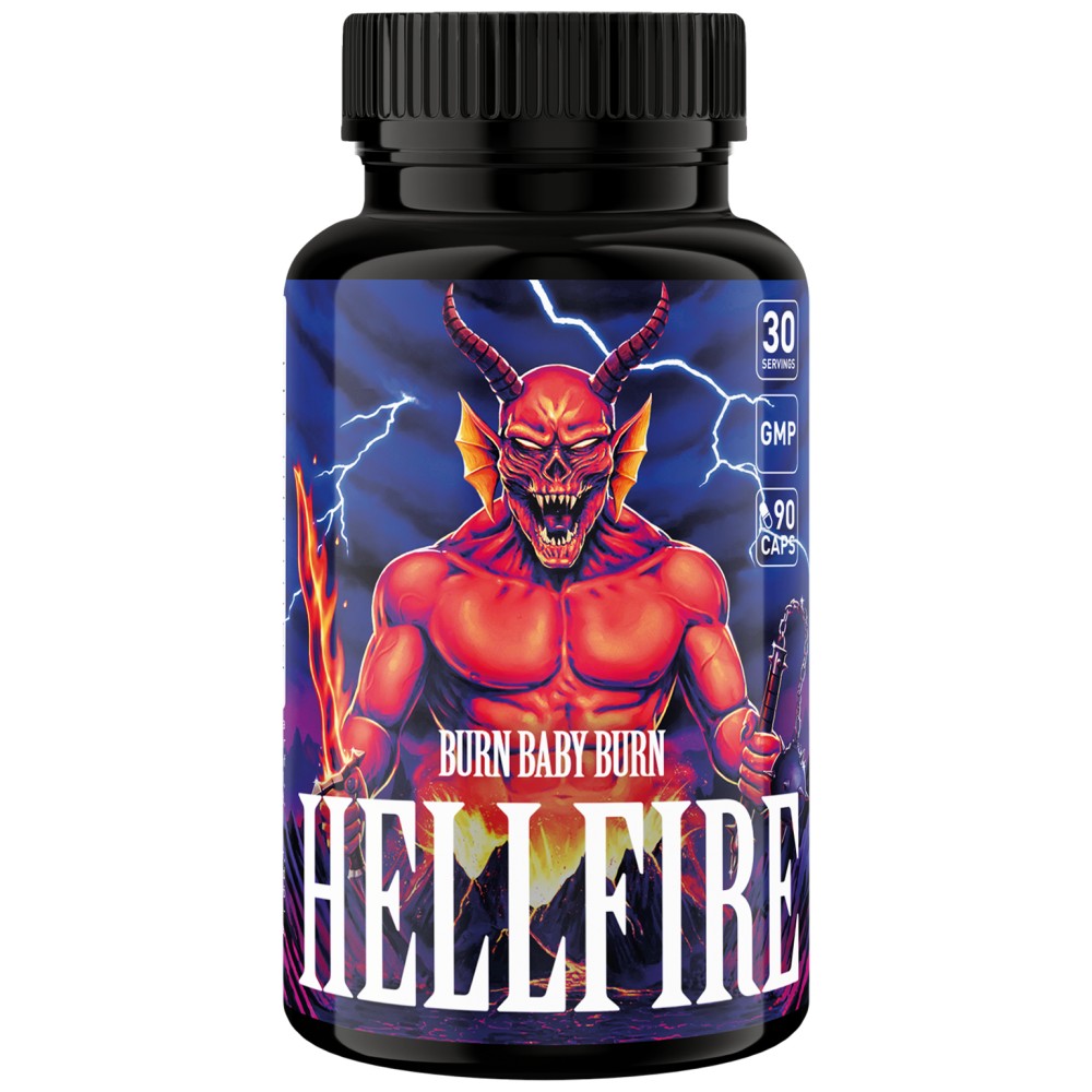 Hellfire | con forskolin, cereali di paradiso e tè verde - 90 capsule