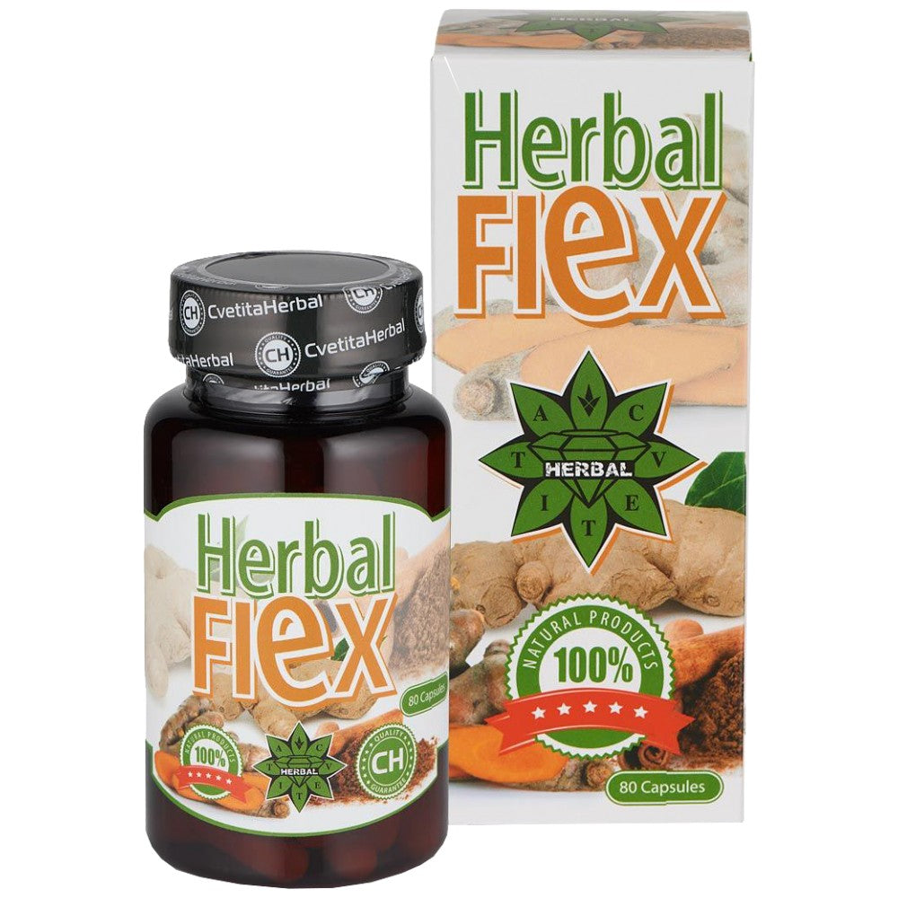 Flex alle erbe - 80 capsule