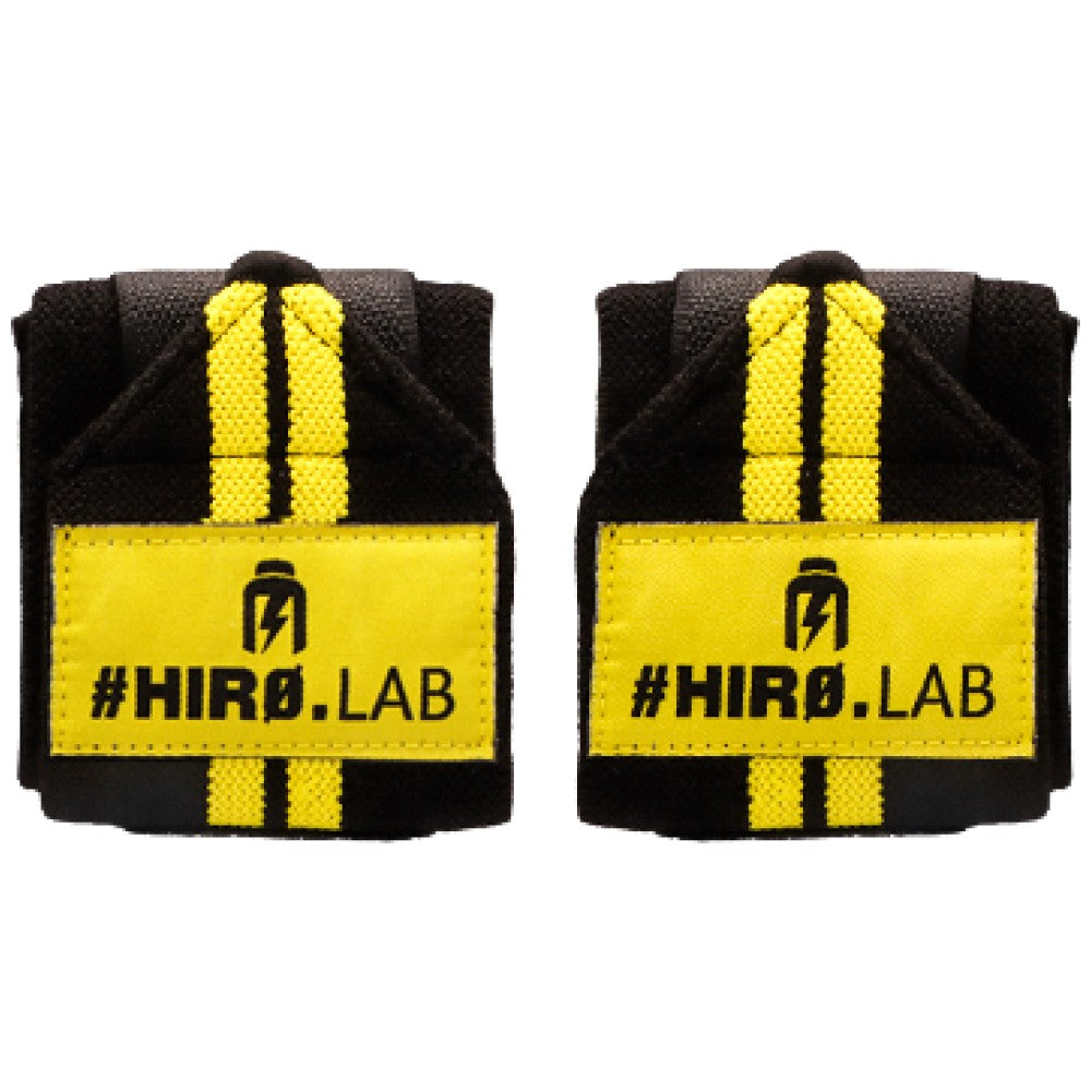Fasce da polso Hero | Nero & Giallo