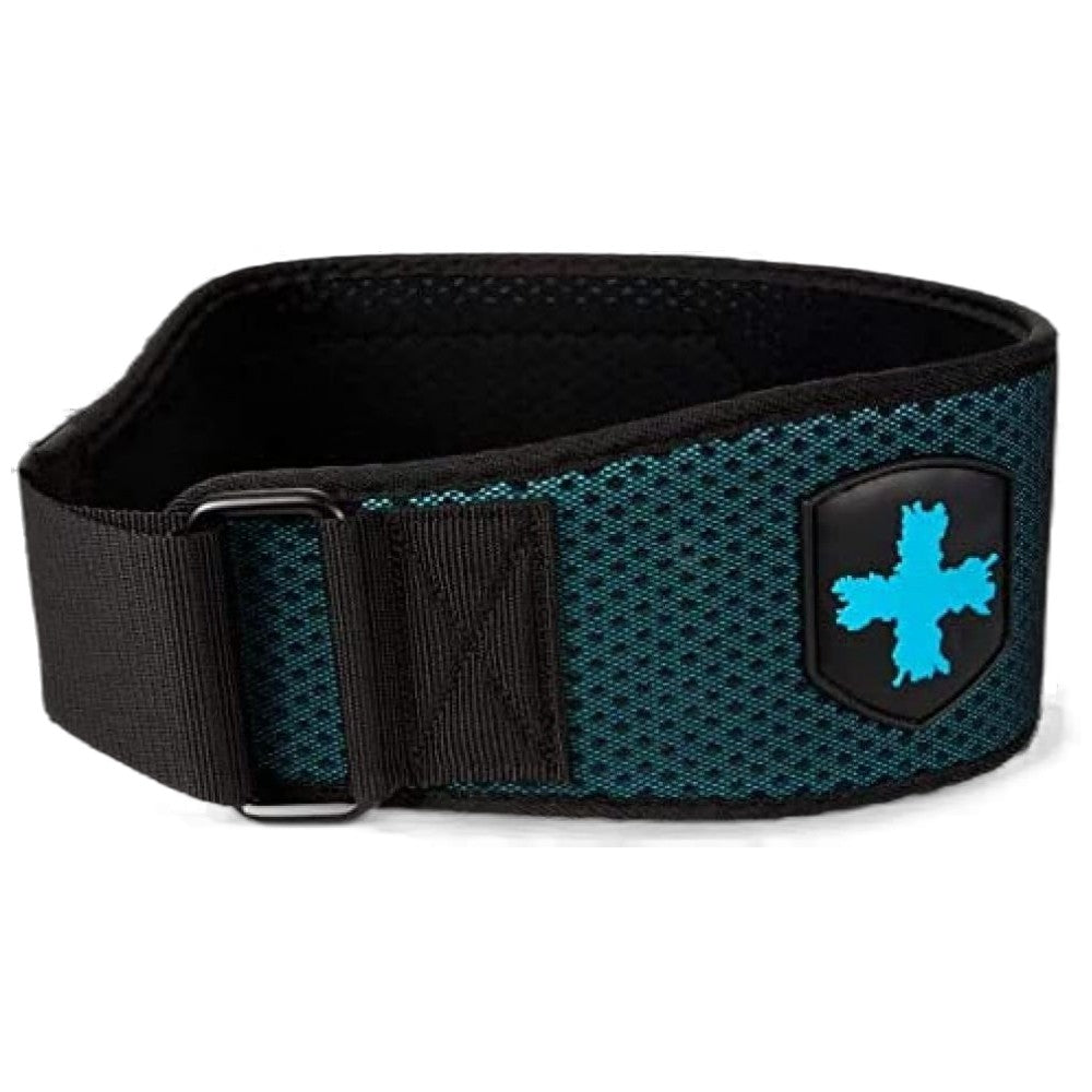 Cintura da allenamento da donna/Cintura Hex Core 12 cm - Blu - 12 cm