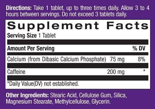 Alta caffeina 200 mg. 100 compresse.