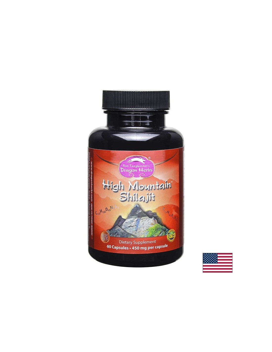 Immunità - Shilajit dell'Himalaya - Shilajit di alta montagna, 60 capsule