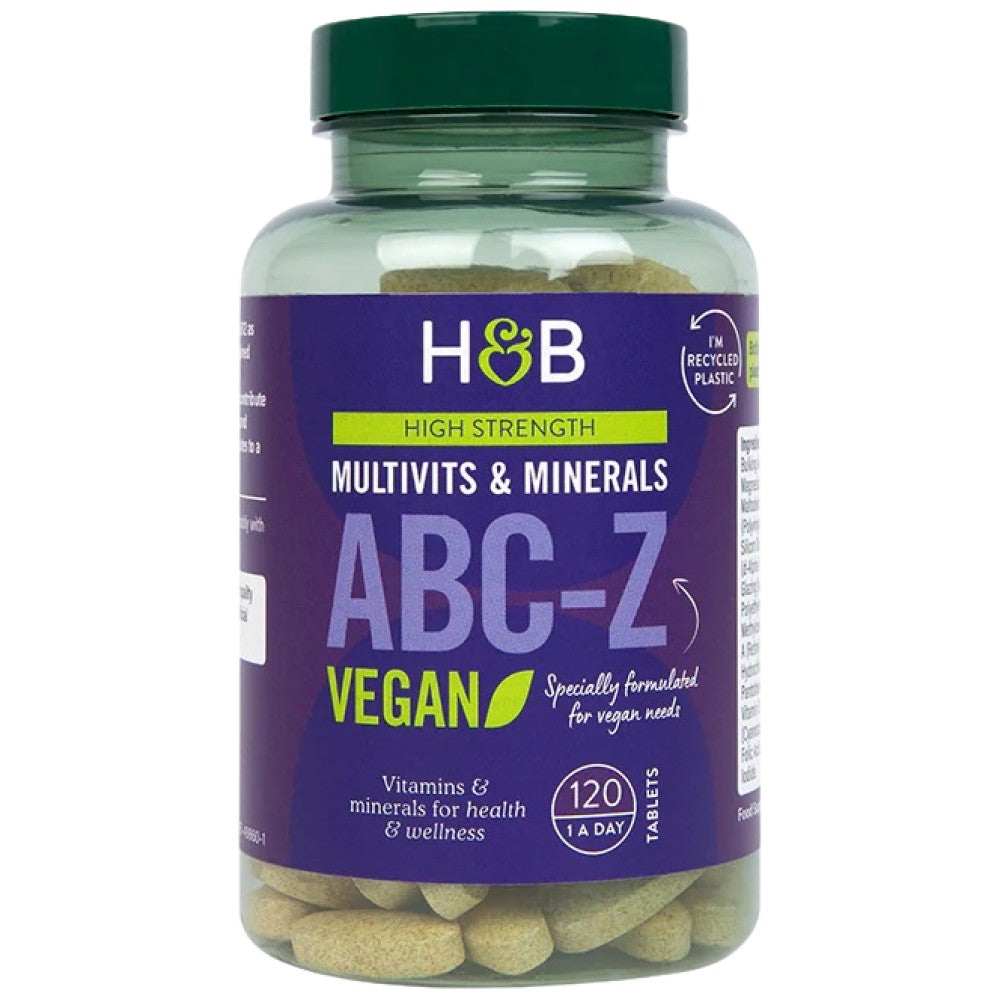 ABC-Z Vegan ad alta resistenza - 120 Compresse