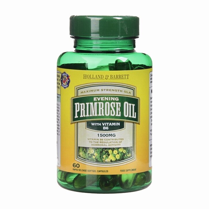 Pressato a freddo ad alta resistenza | Olio di enotera 1500 mg - 60 capsule