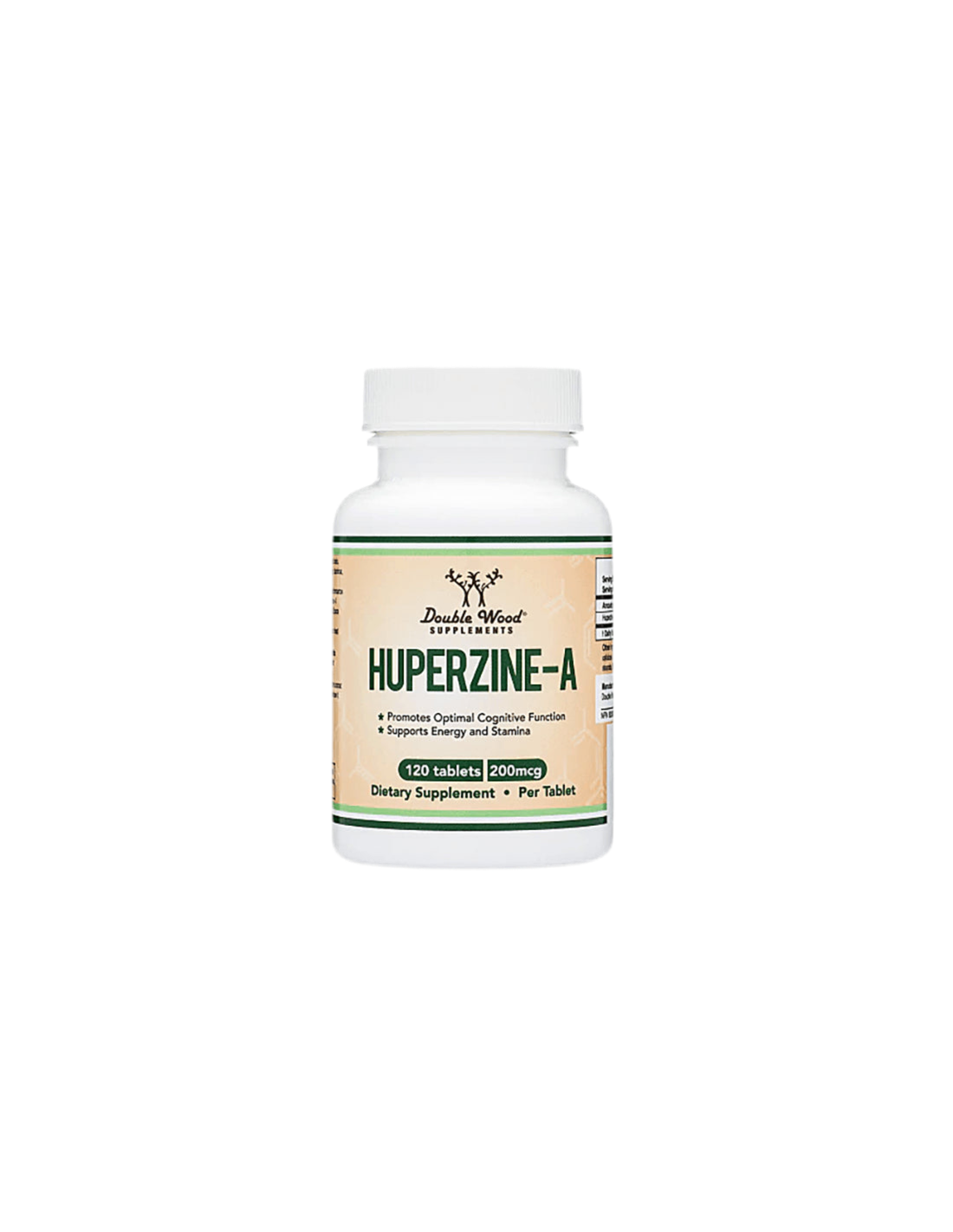 Huperzine-A/ Huperizine A 200 µg, 120 compresse <tc>Double Wood</tc>