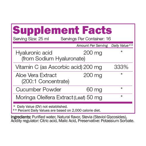 Formula di bellezza all'acido ialuronico 400 ml