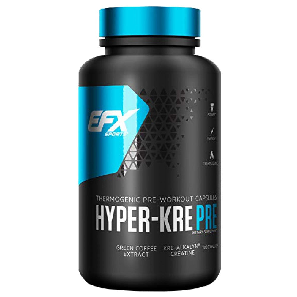 Hyper Kre-Alkalyn PRE/con Caffeina - 120 capsule