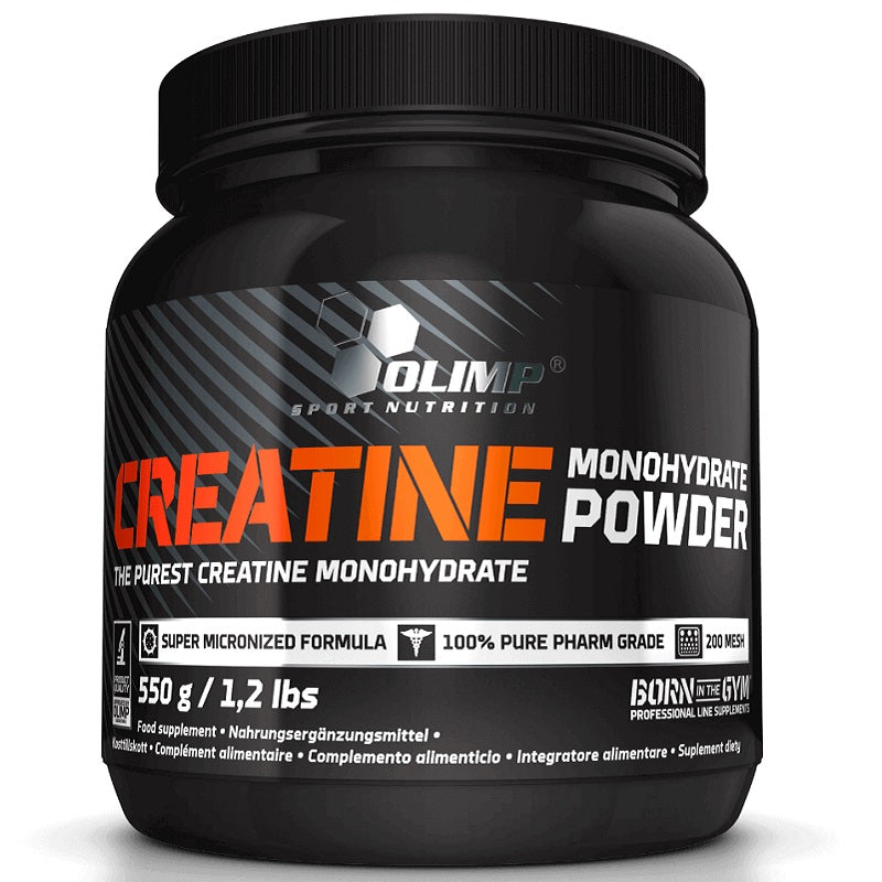 Polvere monoidrata di creatina - 550 grammi