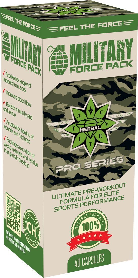 Pacchetto di forze militari - 40 capsule
