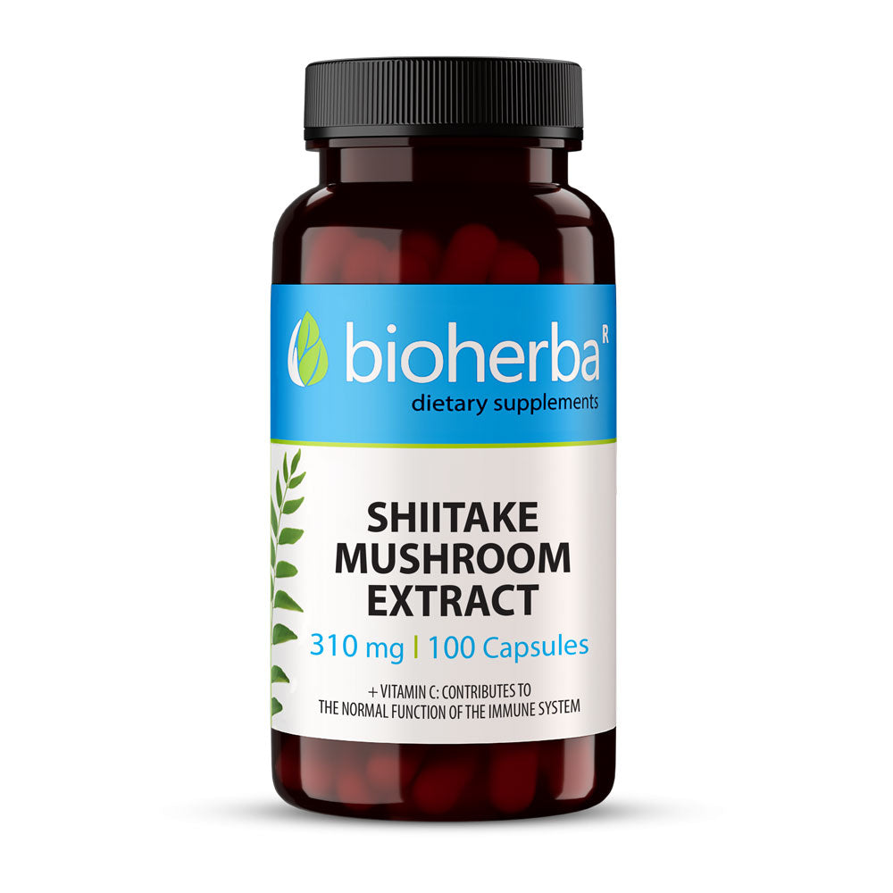 Estratto di funghi shiitake 310 mg - 100 capsule
