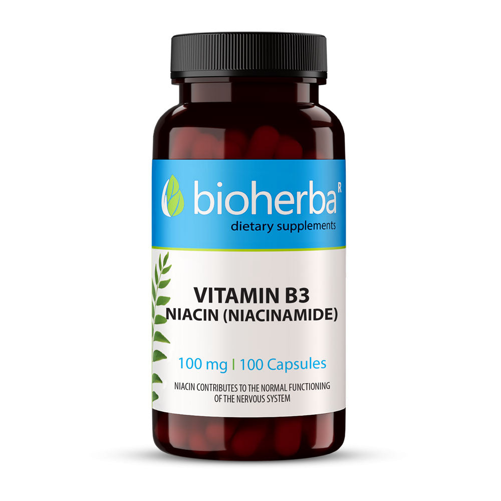 Vitamina B3 | Niacina 100 mg - 100 capsule