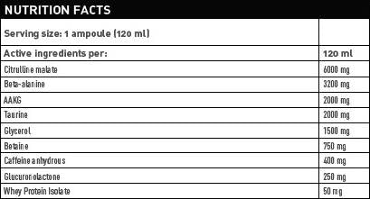 Pompa di ghiaccio/Shot pre-allenamento - 120 ml