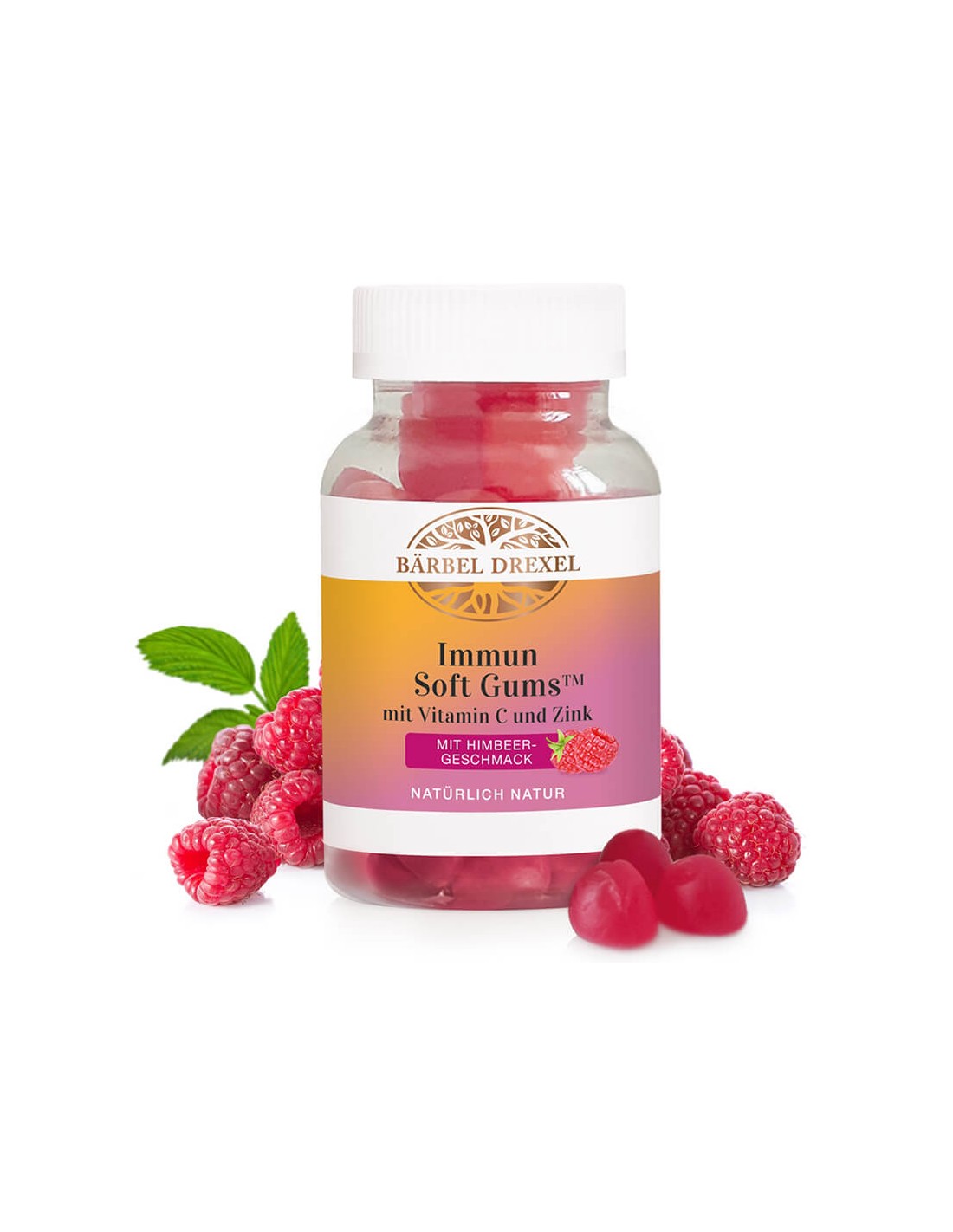 Immun Soft Gums™ con vitamina C e zinco/ Forte immunità con vitamina C e zinco, 60 compresse di gel <tc>Bärbel Drexel</tc>
