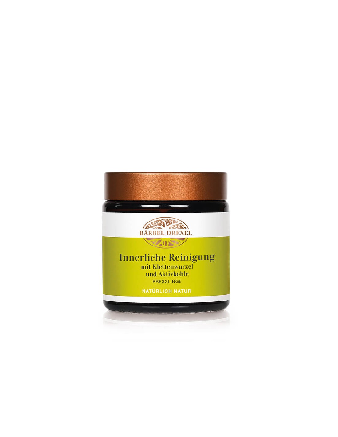 Innerliche Reinigung/Disintossicazione interna con radice di bardana e carbone attivo, 100 compresse <tc>Bärbel Drexel</tc>