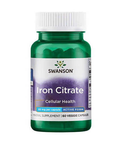Ferro Citrato 25 mg - 60 capsule