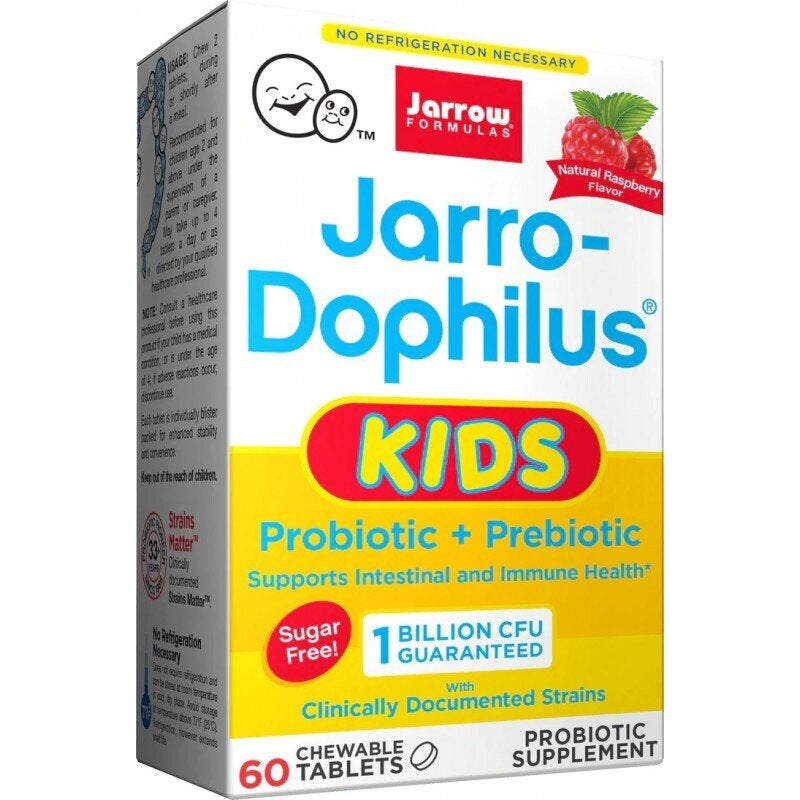 Jarro-Dophilus Kids 1 Billion - Probiotico per bambini 60 compresse masticabili
