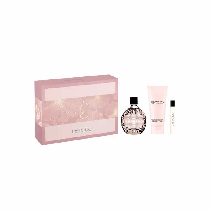 <tc>JIMMY CHOO</tc> Eau De Parfum Spray 100ml Set 3 Pezzi