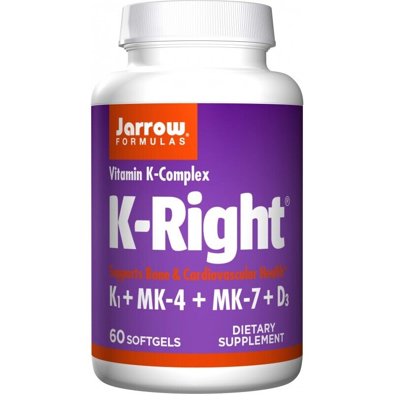 K-Right - Complesso di vitamina K - Vitamina K - 60 capsule molli