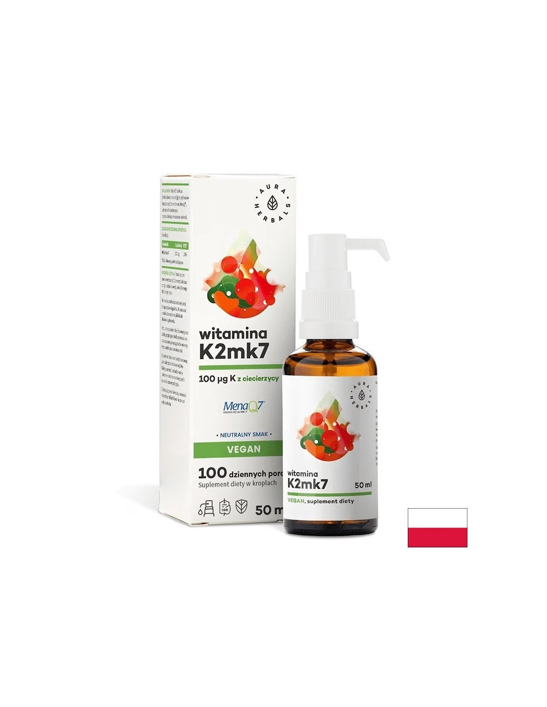 Ossa e articolazioni - Vitamina K2 (formula vegana), gocce da 50 ml