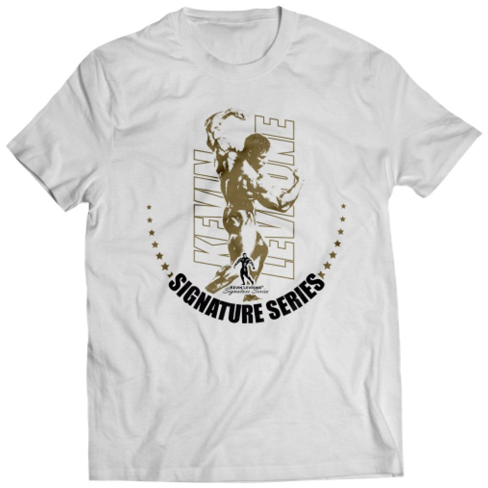 <tc>Kevin Levrone</tc> Maglietta | Bianco-Oro