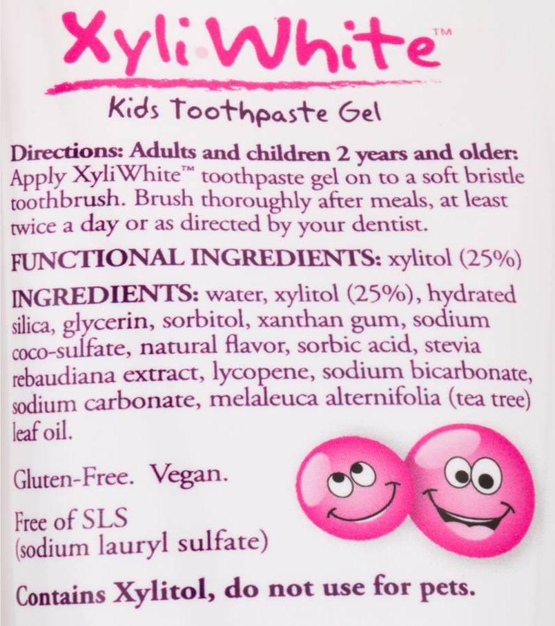 Xyliwhite per bambini - Dentifricio Bubblegum - 85 grammi