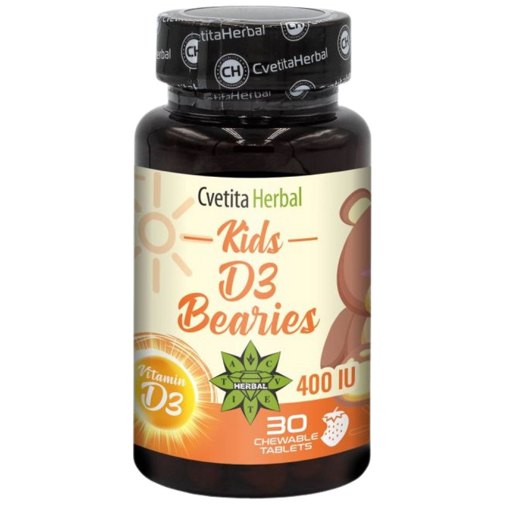 Bambini D3 Bearies 400 UI 30 compresse