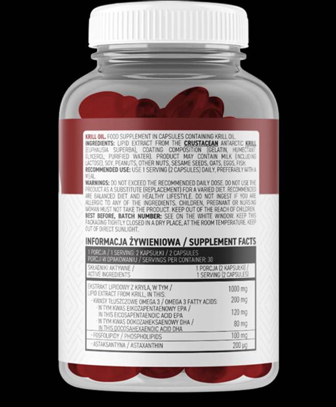 Olio di Krill 500 mg 60 capsule gel