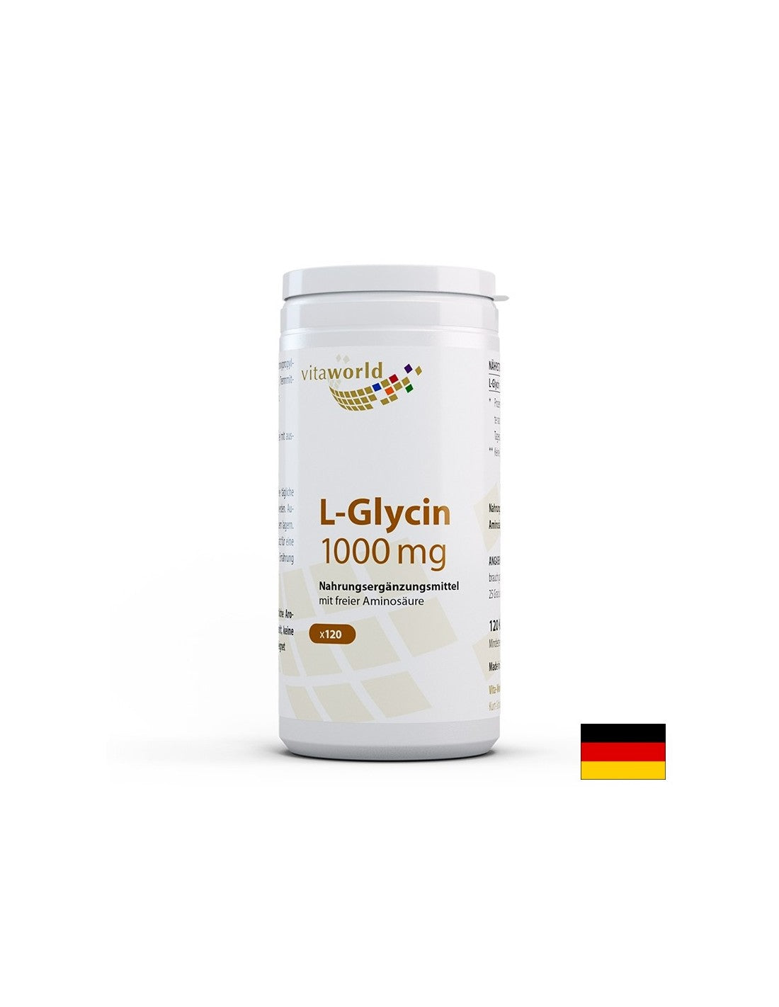Antiossidante - L-Glicina, 1000 mg x 120 capsule