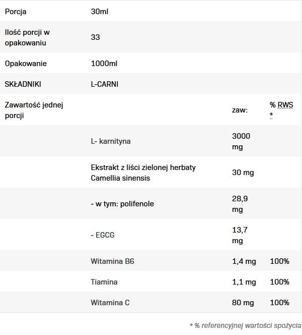 L-Carni Liquido | L-Carnitina - 1000 ml