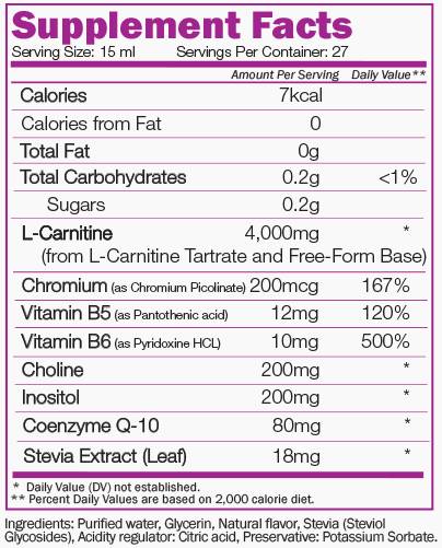 L-Carnitina 108.000 - 405 ml