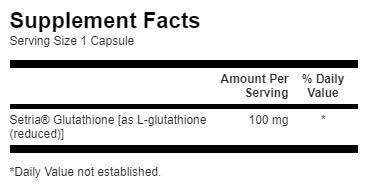 L-Glutatione 100 mg - 100 capsule