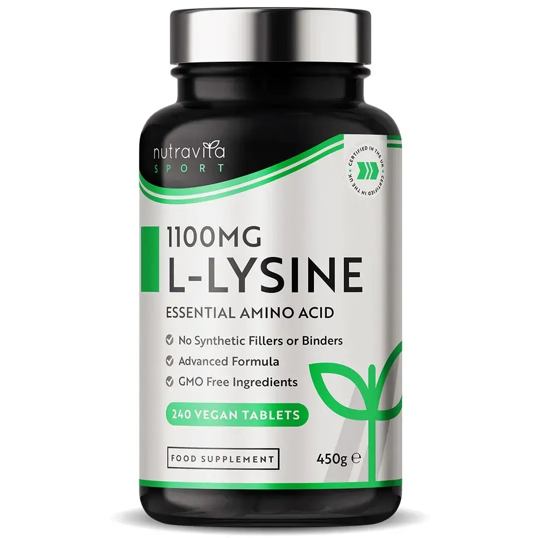 L-Lisina 1100mg 240 Compresse Vegane