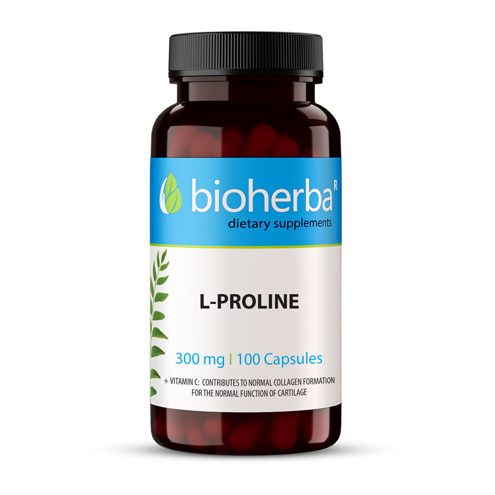 L-Prolina 300 mg - 100 capsule